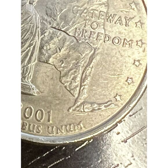 2001 New York Quarter P Mark - Picture 5 of 10